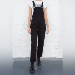 Brandy Melville black overalls